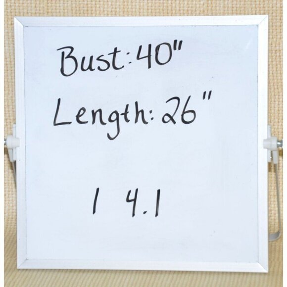 Alfred Dunner Ladies 10 Tweed Button Front Blazer Jacket Floral Office Event - Picture 12 of 12